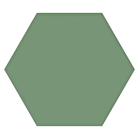 Feinsteinzeugfliese Hexagon Basic Forest