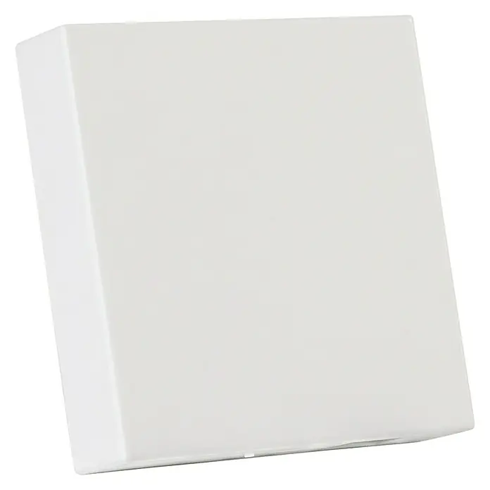 Essentials Gateway Zentrale - Weiß, 45 x 45 mm, ZigBee - Diagonale Ansicht