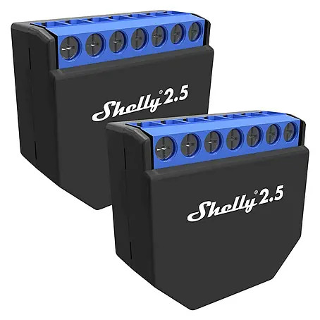 Shelly  Funkschalter Shelly 2.5 Set
