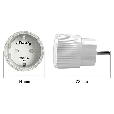 Shelly  WiFi-Schaltsteckdose Plug S