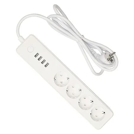 Essentials  Smart-Steckdosenleiste USB 4-fach