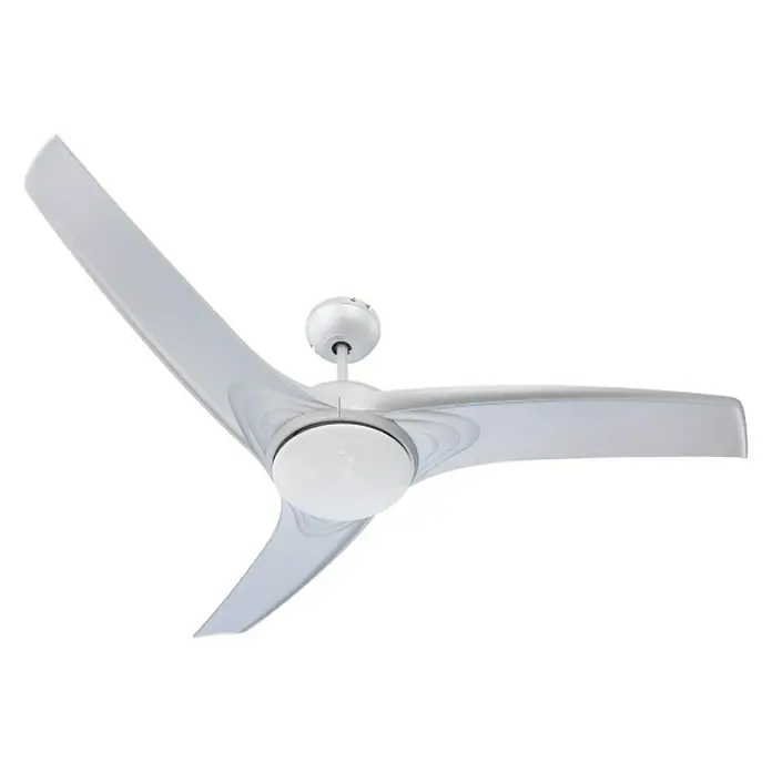 Globo Deckenventilator Primo - Durchmesser: 132 cm, Silber, 40 W - Diagonale Ansicht