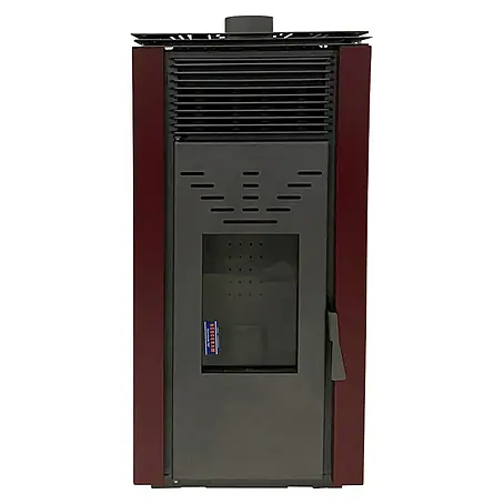 Estufa de pellets Cero R.E.M. con ventilación
