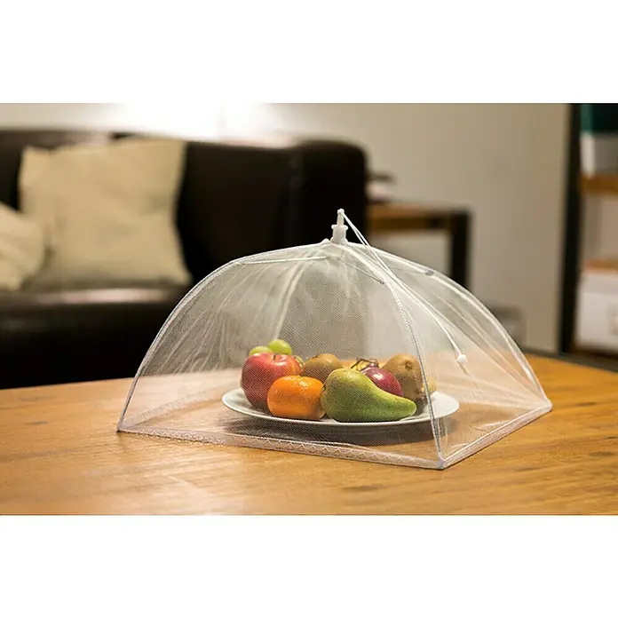 Schellenberg Cubierta de protección para alimentos - L x An x Al: 250 x 350 x 350 mm, Poliéster, Blanco - Foto ambiente