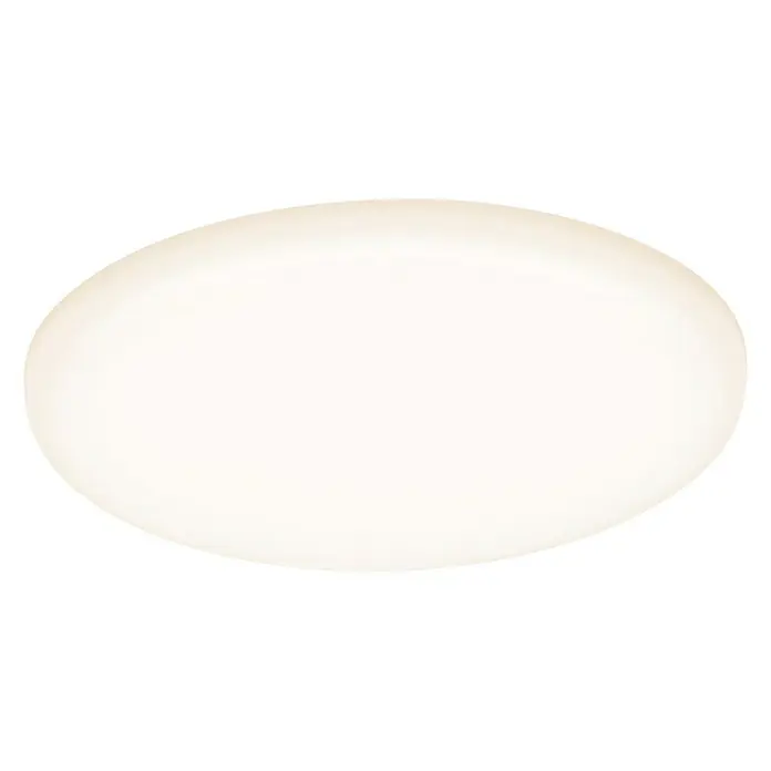 Paulmann Okrugla ploča s LED svjetlom - 8,5 W, Ø x V: 12,5 x 3,1 cm, Satin, Topla bijela - Pogled odozdo