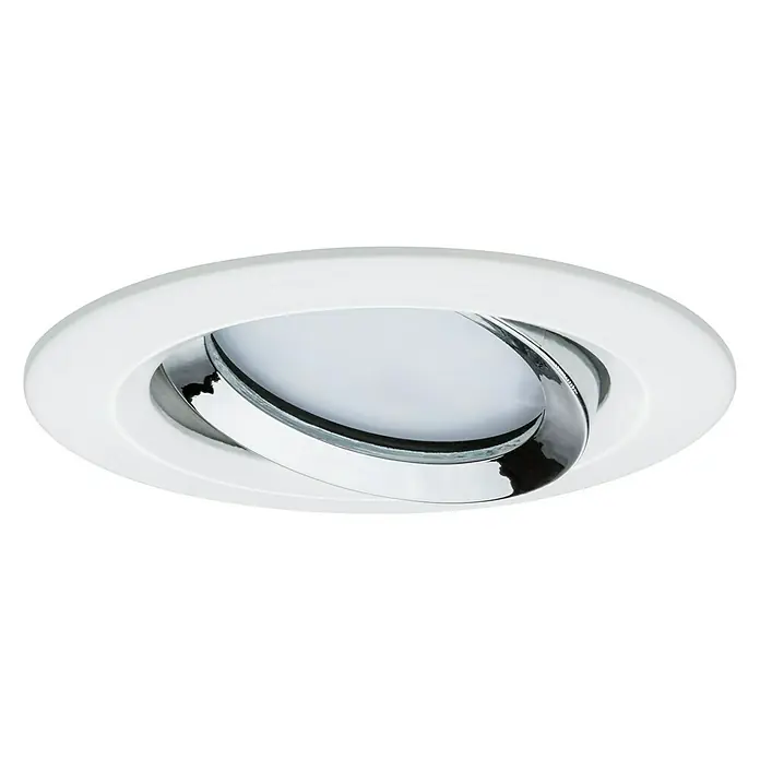 Paulmann LED-Einbauleuchten-Set Nova Plus - 6,8 W, Weiß, 3 Stk., Warmweiß, IP65 - Ansicht von unten