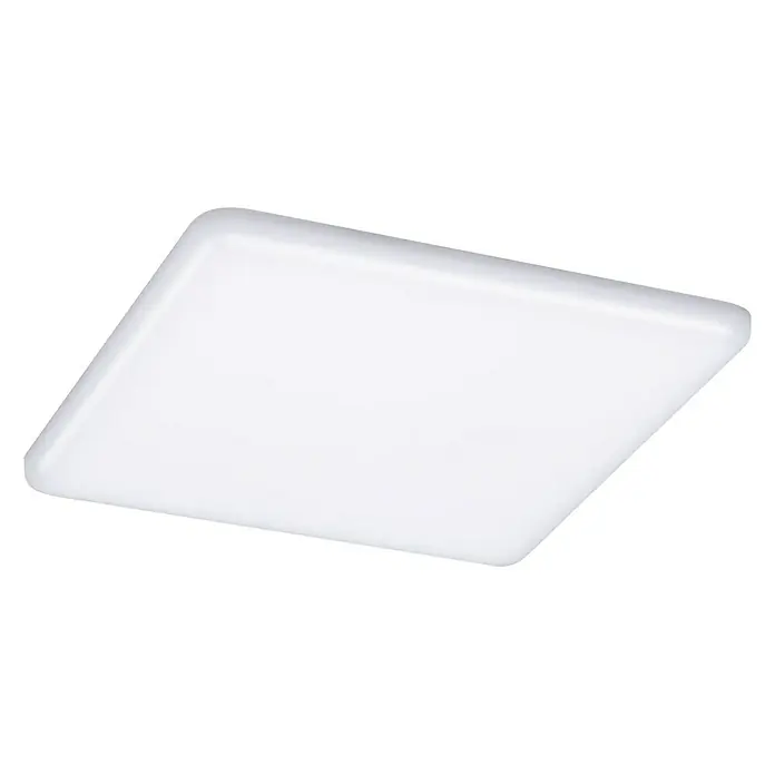 Paulmann LED-Panel Veluna VariFit - 17 W, L x B x H: 18,5 x 18,5 x 3,1 cm, Satin, Warmweiß - Ansicht von unten