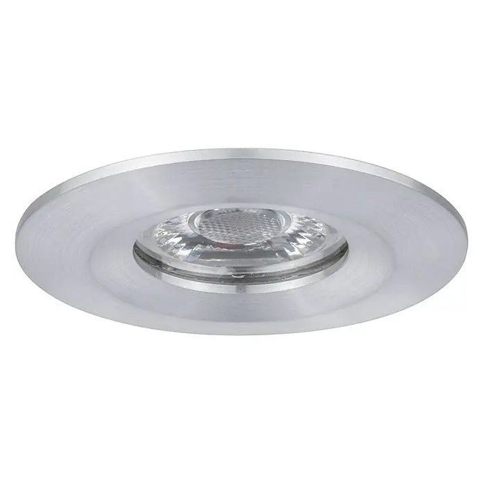 Paulmann LED-Einbauleuchte rund Nova Mini - 4 W, Aluminium, Warmweiß - Ansicht von unten