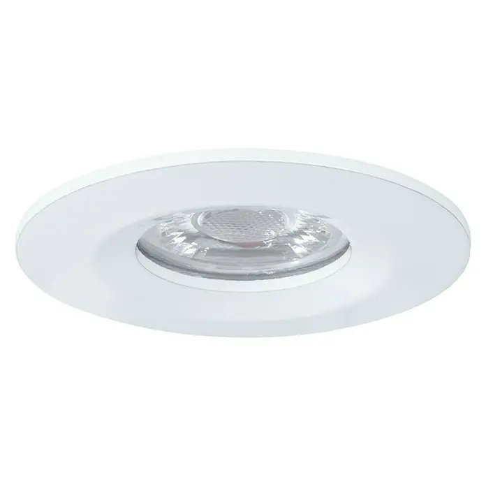 Paulmann LED-Einbauleuchte rund Nova Mini - 4 W, Weiß, Warmweiß, Leuchtenkopf beweglich - Ansicht von unten