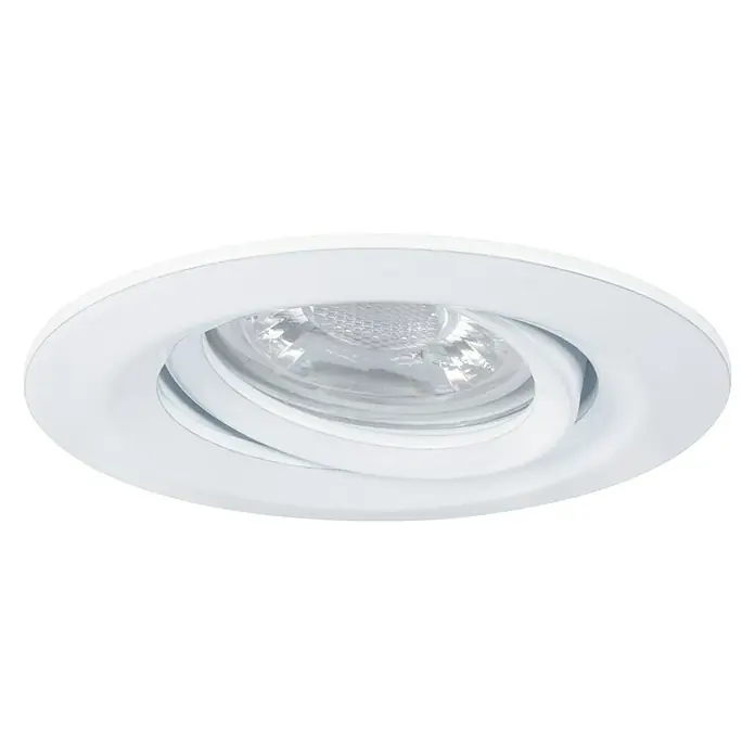 Paulmann LED-Einbauleuchte rund Nova Mini - 4 W, Weiß, Warmweiß - Ansicht von unten