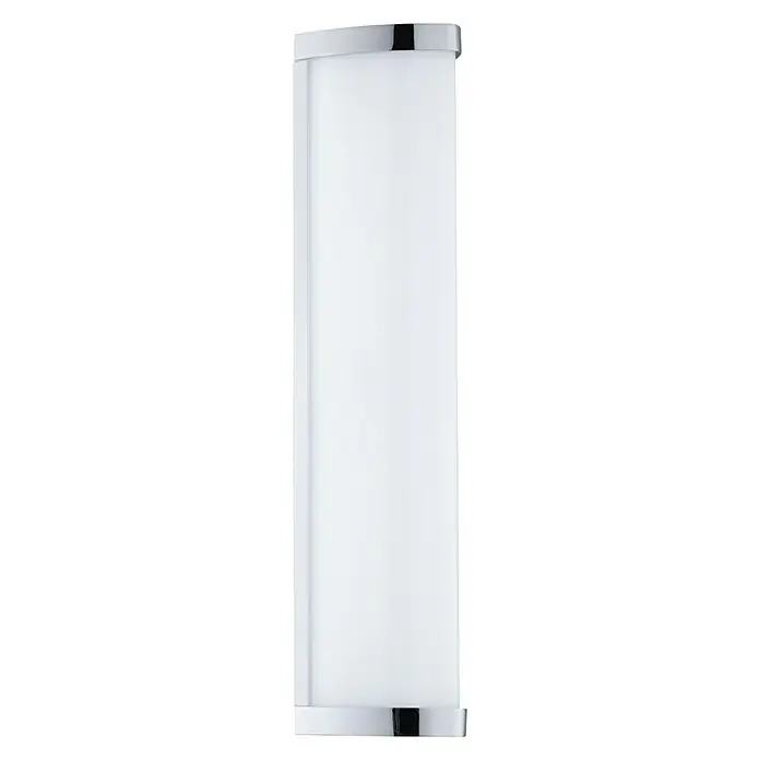 Eglo Zidna LED svjetiljka Gita - 8,3 W, Krom, Bijele boje, D x Š x V: 35 x 7,5 x 7,5 cm - Pogled sprijeda