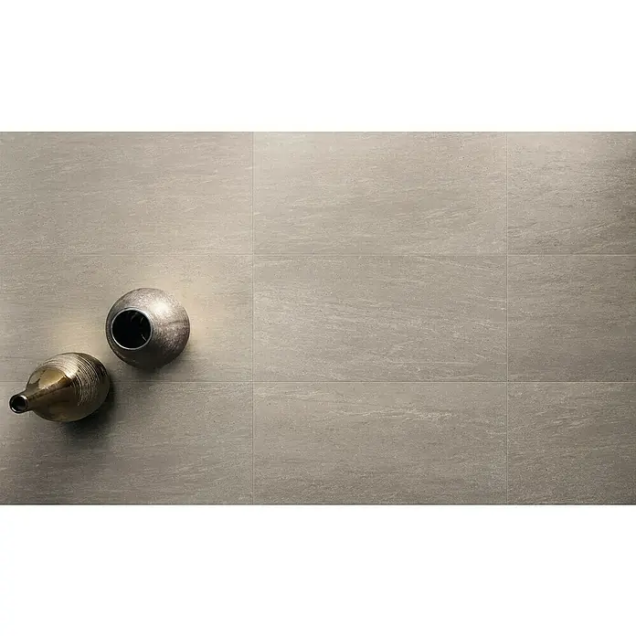 BHS Showroom Pavimento porcelánico Core - 30 x 60 cm, Taupe, Rectificado, Efecto cemento - Foto ambiente