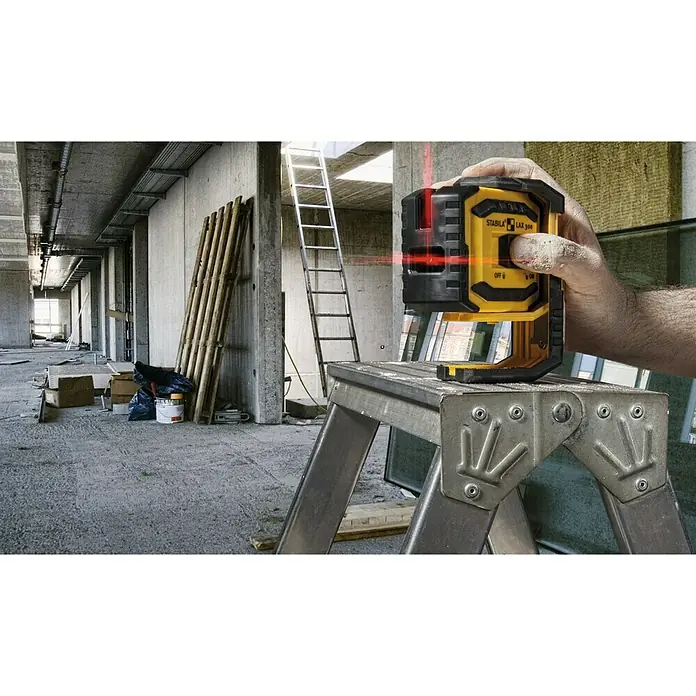 Stabila Kruislijnlaser LAX 300 - Max. werkbereik: 20 m - Sfeeropname