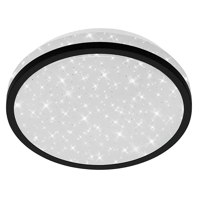 Tween Light LED-Deckenleuchte rund - 10 W, Weiß/Schwarz, Warmweiß - Ansicht von unten