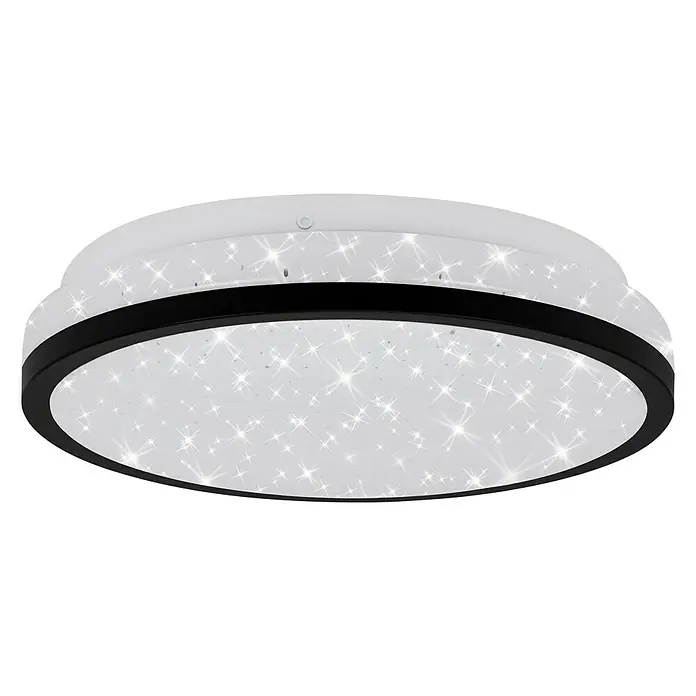 Tween Light LED-Deckenleuchte rund - 10 W, Weiß/Schwarz, Warmweiß - Ansicht von unten