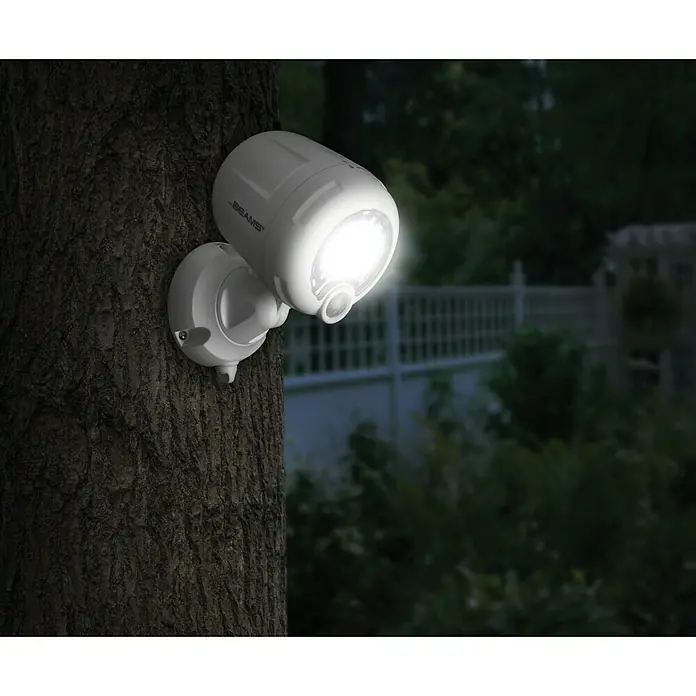 Mr. Beams LED reflektor - Bijele boje, D x Š x V: 11 x 1,7 x 9 cm, 2 Kom. - Proizvod u upotrebi
