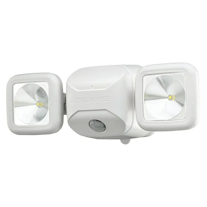 Mr. Beams LED reflektor MB3000 - Bijele boje, D x Š x V: 25,5 x 10,5 x 8,5 cm - Dijagonalni pogled