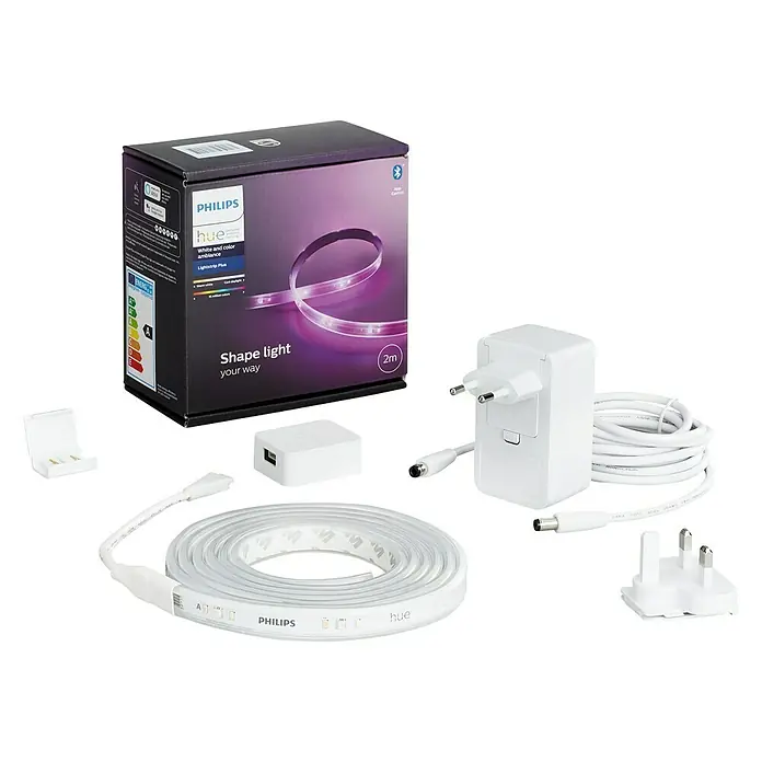 Philips Hue LED traka - 2 m, RGBW, 20 W - Dijagonalni pogled