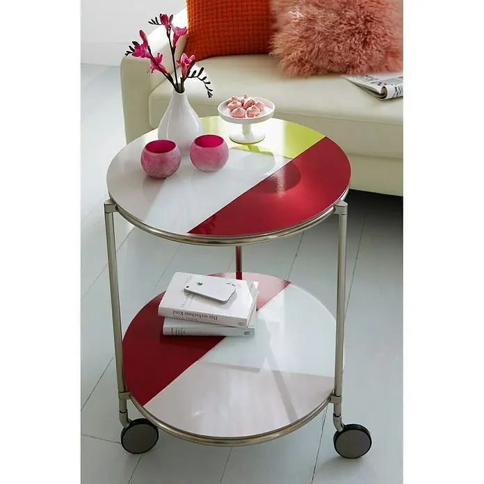 D-c-fix Lackeffektfolie - 200 x 67,5 cm, Magnolie, Selbstklebend - Stimmungsaufnahme