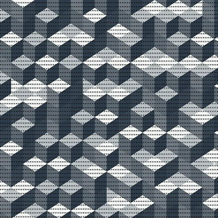 D-c-fix Bodenmatte Comfort Curtis - 2 m x 65 cm, Anthrazit - Detailaufnahme