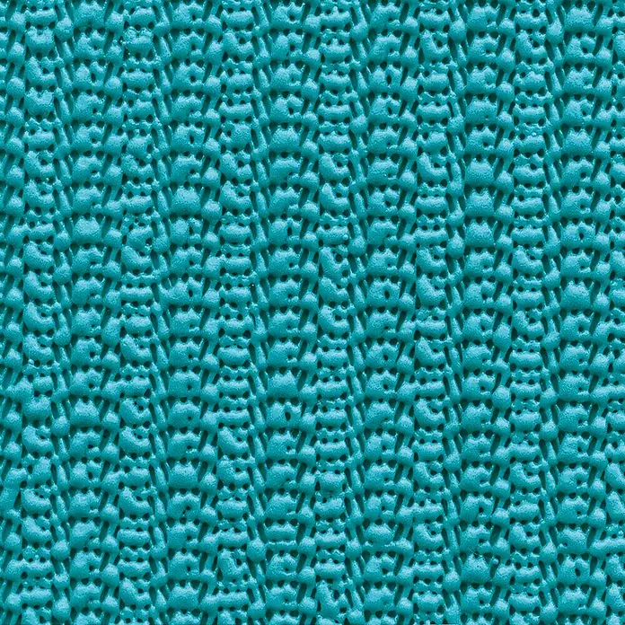 D-c-fix Tischdecke Florida - Türkis, Durchmesser: 130 cm, Rund - Detailaufnahme