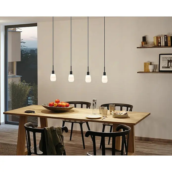 Paulmann URail Pendelleuchte DecoSystems - 20 W, Schwarz, Höhe: 135 cm - Stimmungsaufnahme