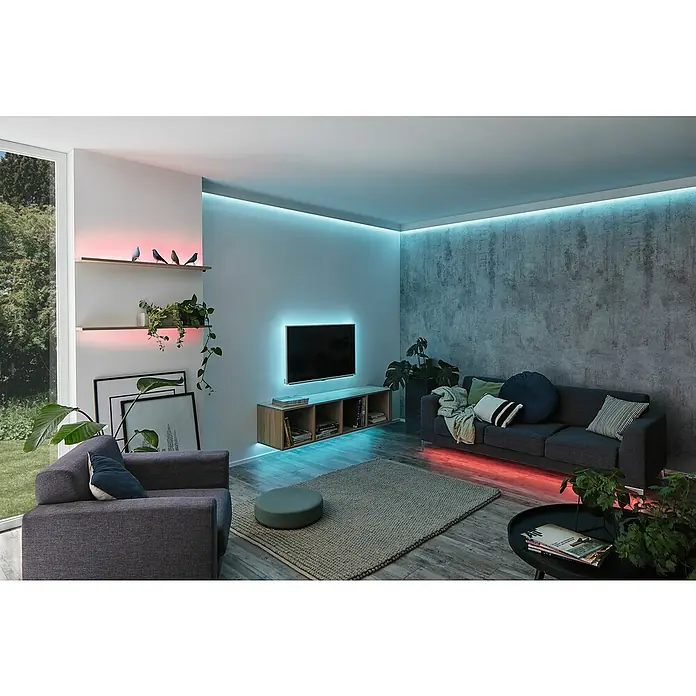 Paulmann MaxLED LED-Band 250 RGBW Basisset - 3 m, 20 W - Stimmungsaufnahme