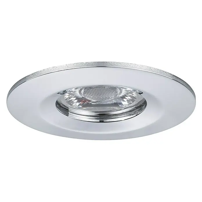 Paulmann LED-Einbauleuchte rund Nova Mini - 4 W, Chrom, Warmweiß, Leuchtenkopf beweglich - Ansicht von unten