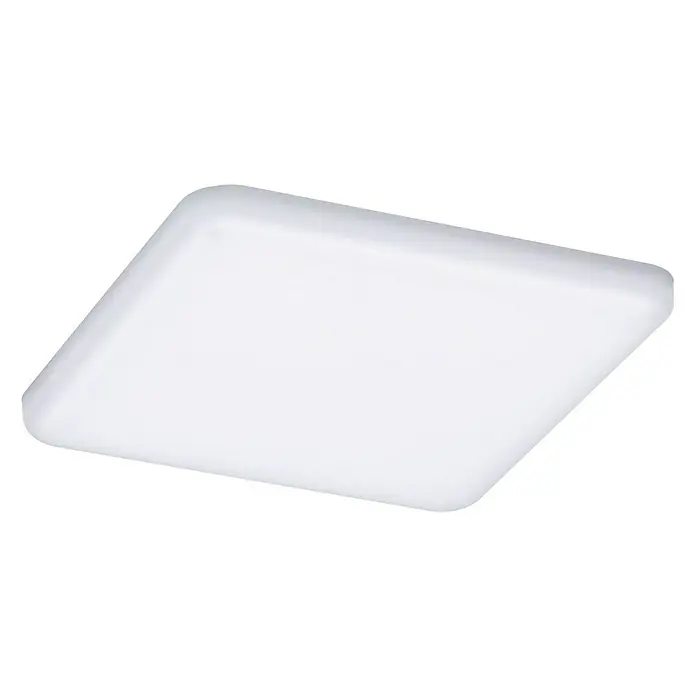Paulmann LED-Panel Veluna VariFit - 8,5 W, L x B x H: 12,5 x 12,5 x 3,1 cm, Satin, Warmweiß, 3.000 K - Ansicht von unten