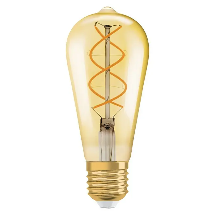 Osram Vintage 1906 LED žarulja - E27, 4,5 W, ST64, 250 lm, Može se prigušiti - Pogled sprijeda