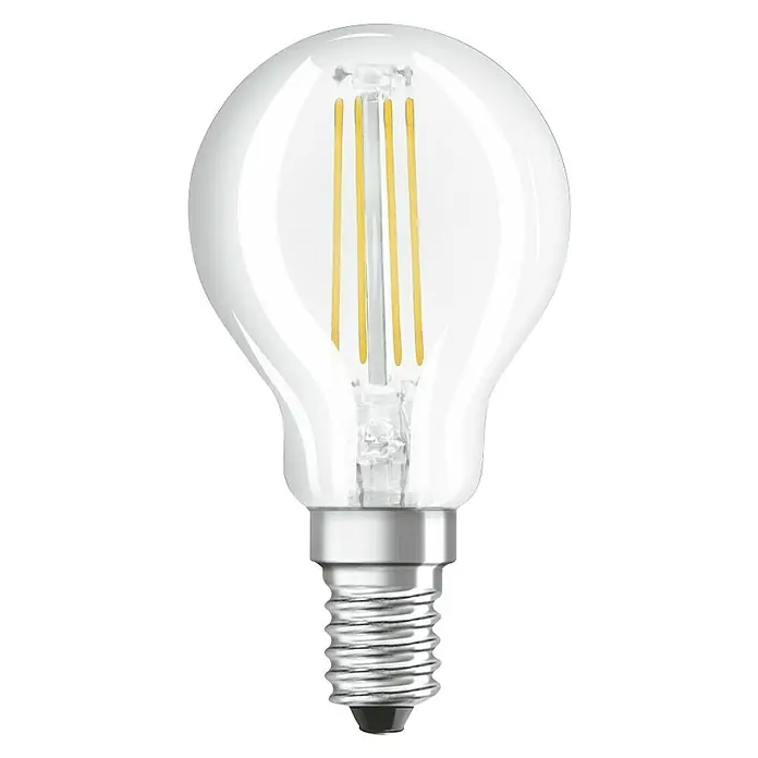 Osram Retrofit LED-Leuchtmittel Classic P - E14, 4,5 W, P45, 470 lm - Vorderansicht
