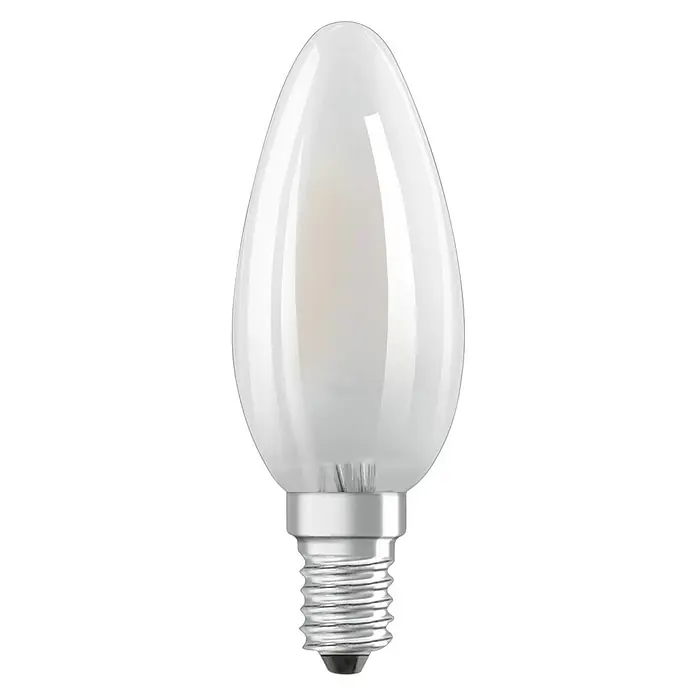 Osram Star LED žarulja - E14, 4 W, B35, 470 lm, 2 kom - Pogled sprijeda
