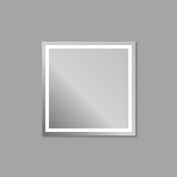 Espejo con luz LED Aitana - 80 x 80 cm, Sensor antivaho - Foto ambiente