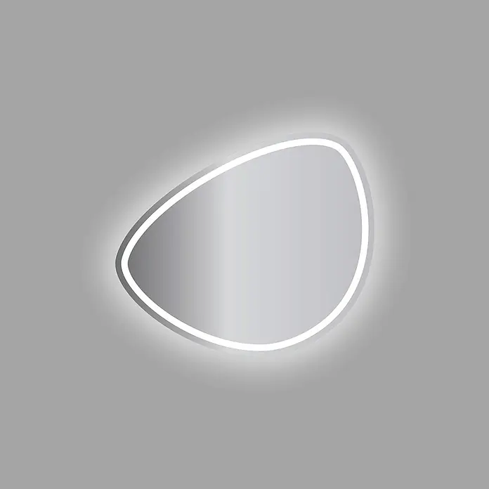 Espejo con luz LED Stone - An x Al: 80 x 60 cm - Foto ambiente