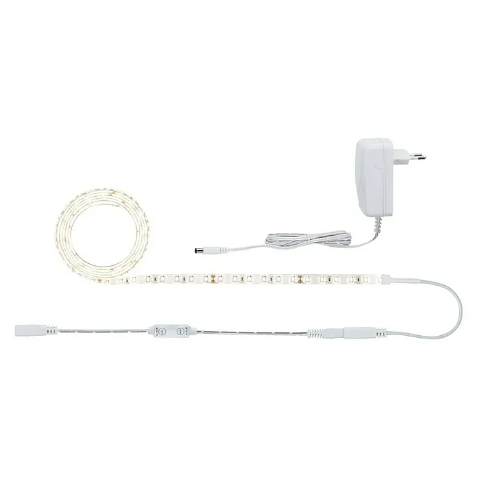 Paulmann LED traka Osnovni set LED - 1,5 m, Topla bijela, 17 W - Pogled sprijeda