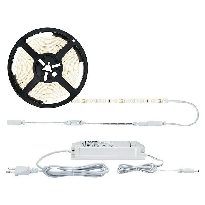 Paulmann LED-Band Power Strip - 5 m, Warmweiß, 50 W - Vorderansicht