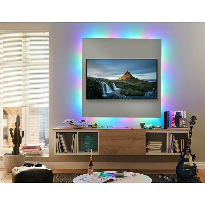 Paulmann LED-Band Motion - 7,6 m, RGB, 15 W - Stimmungsaufnahme