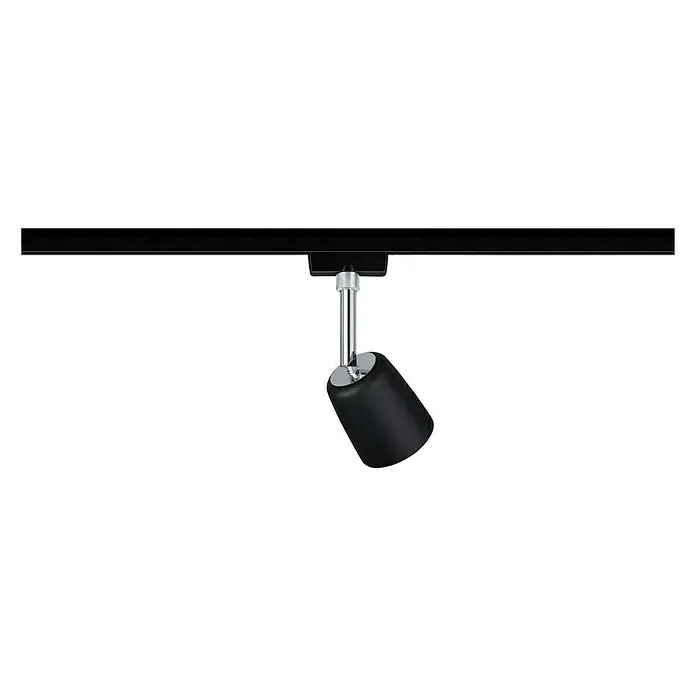 Paulmann URail LED-Spot Cover - 10 W, Schwarz, Chrom, GU10 - Rückansicht