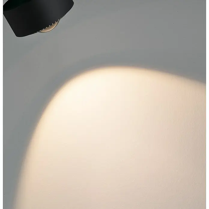 Paulmann URail LED-Spot Aldan - 9 W, Schwarz, Chrom, L x B x H: 9,8 x 9,8 x 17 cm - Stimmungsaufnahme