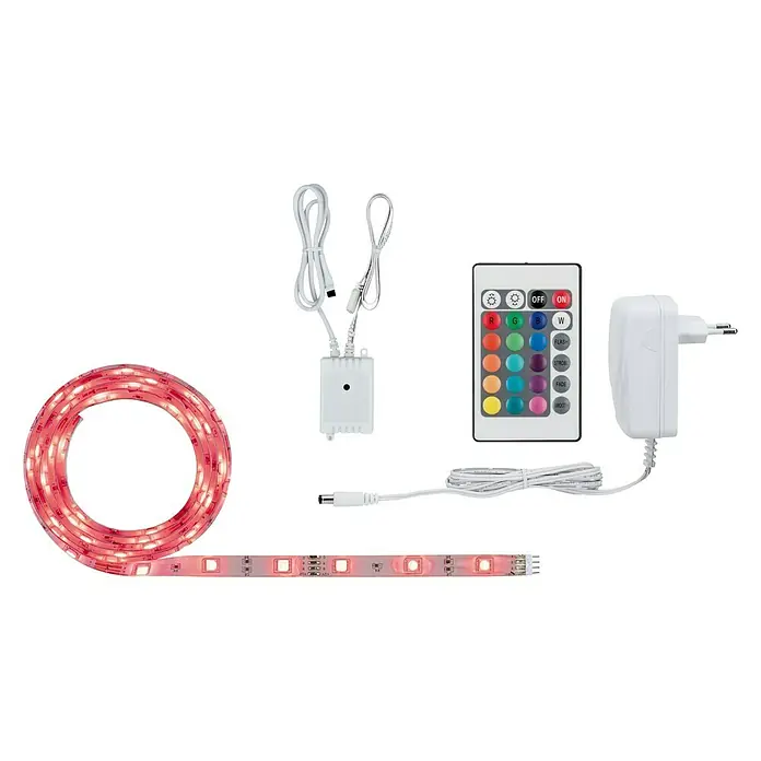 Paulmann LED-Band Strip RGB - 1,5 m, Lichtfarbe: RGB, 12 W - Vorderansicht