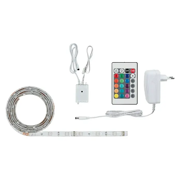 Paulmann LED-Band Strip RGB - 1,5 m, Lichtfarbe: RGB, 12 W - Vorderansicht