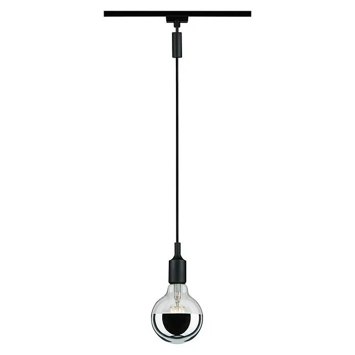 Paulmann URail Pendeladapter Universal - Schwarz - Vorderansicht