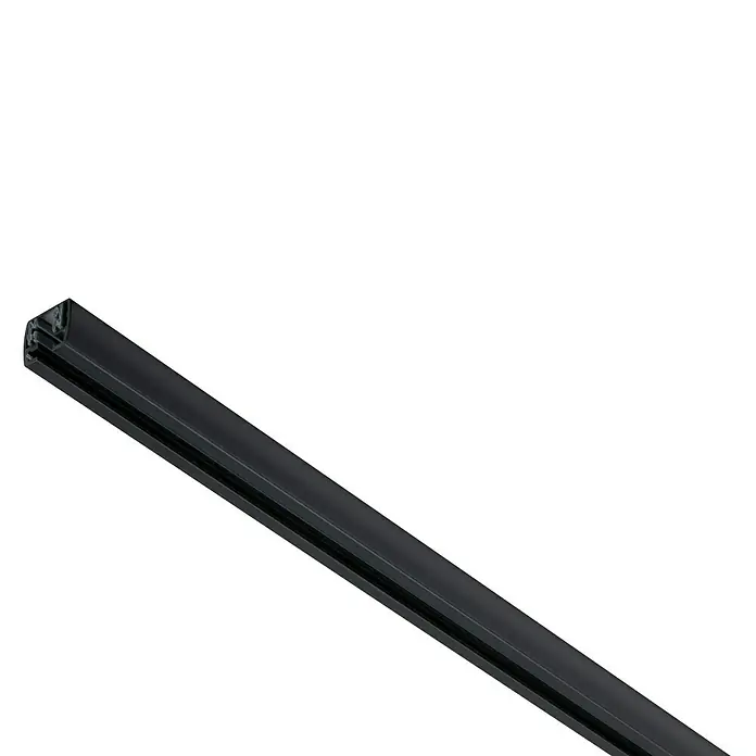 Paulmann URail Schiene - 10 cm, Metall, Schwarz - Detailaufnahme