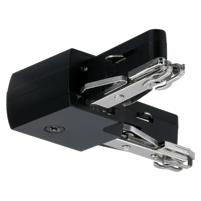 Paulmann URail L-Verbinder - L x B x H: 62 x 62 x 18 mm, Schwarz - Ansicht von unten