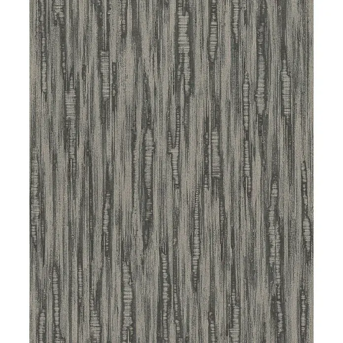 Rasch BARBARA Home Collection II Vliestapete - Grau/Schwarz, Holzoptik, 10,05 x 0,53 m - Vorderansicht