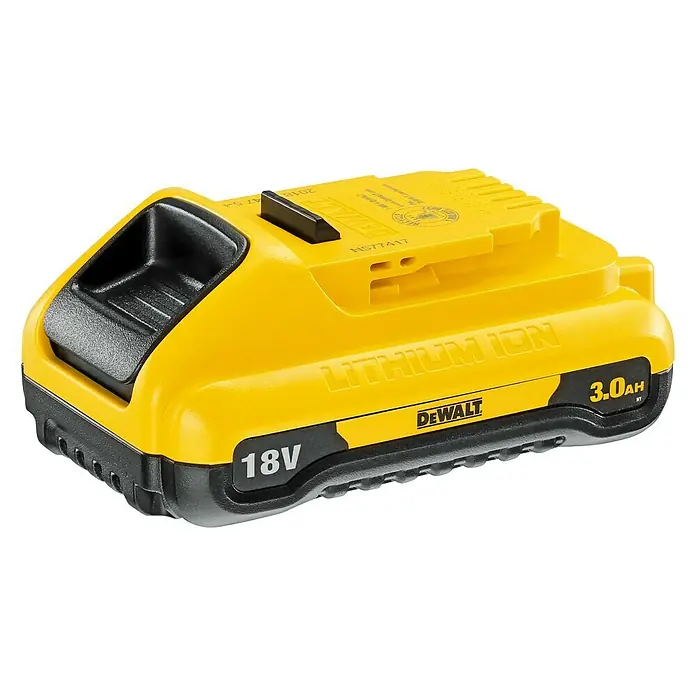Dewalt XR Akku-Winkelschleifer DCG412M2 - 18 V, 2 Akkus, 4 Ah, Durchmesser Scheibe: 125 mm - Linke Seitenansicht