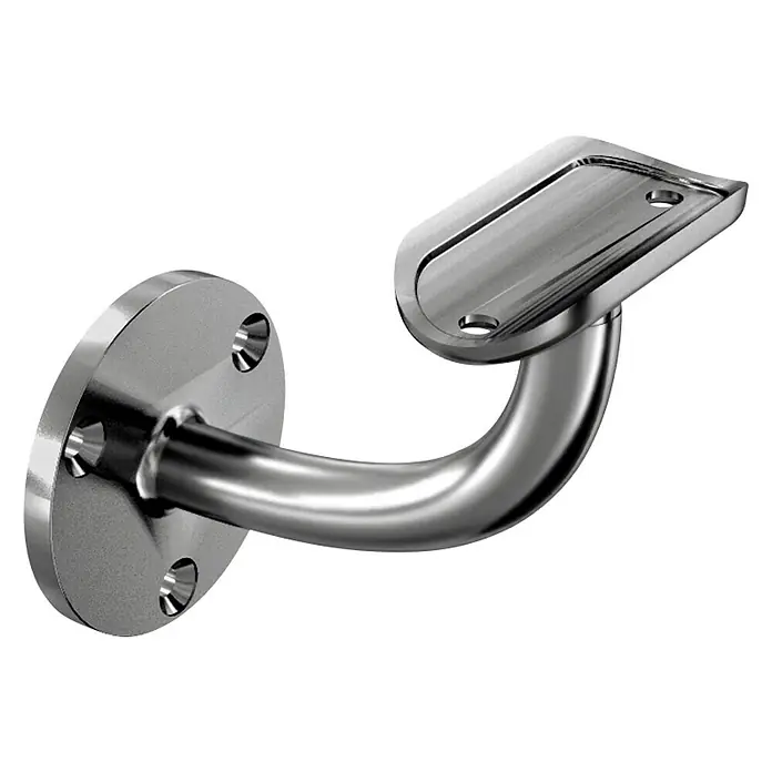 Fontanot Fijación pasamanos a pared D.42 - Diámetro: 42,4 mm - Vista de perfil izquierdo