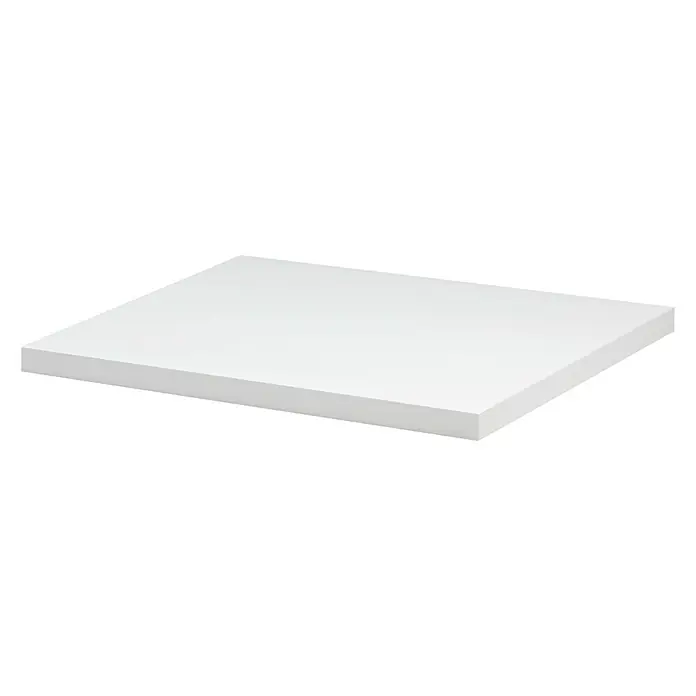 Dolle Regalboden Sumo - L x B x H: 40 x 45 x 2,5 cm, Weiß - Rechte Seitenansicht