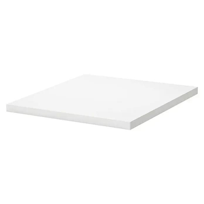 Dolle Regalboden Sumo - L x B x H: 50 x 45 x 2,5 cm, Weiß - Rechte Seitenansicht