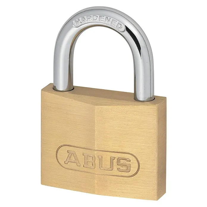 Abus Candado 713/40 - An x Al: 40 x 66 mm, 1 ud., Latón - Vista frontal